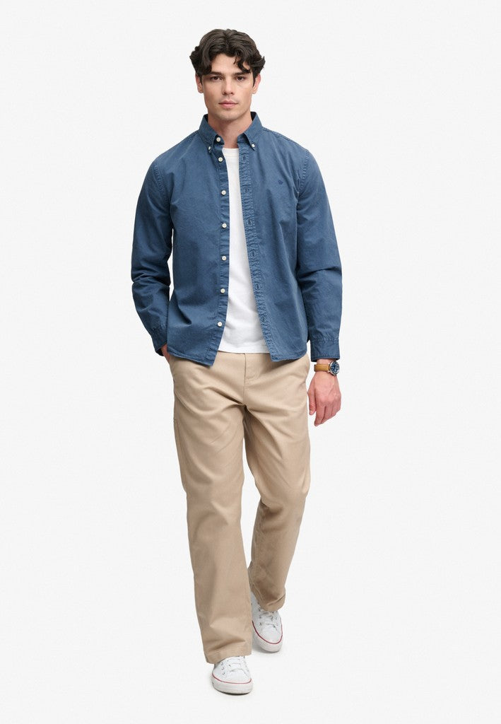 Superdry Garment Dyed LS Shirt