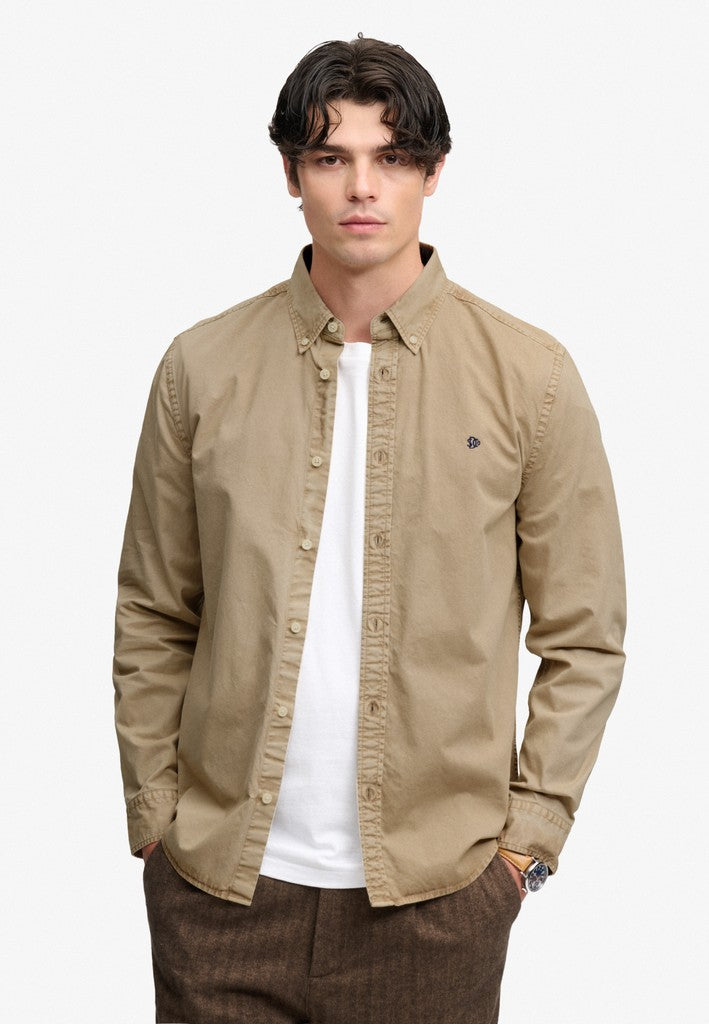 Superdry Garment Dyed LS Shirt