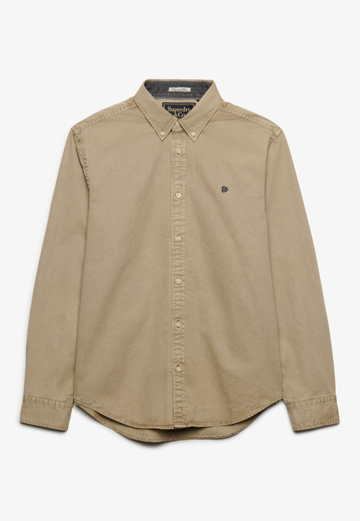Superdry Garment Dyed LS Shirt