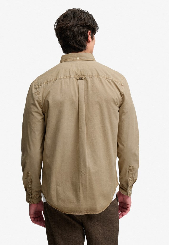 Superdry Garment Dyed LS Shirt