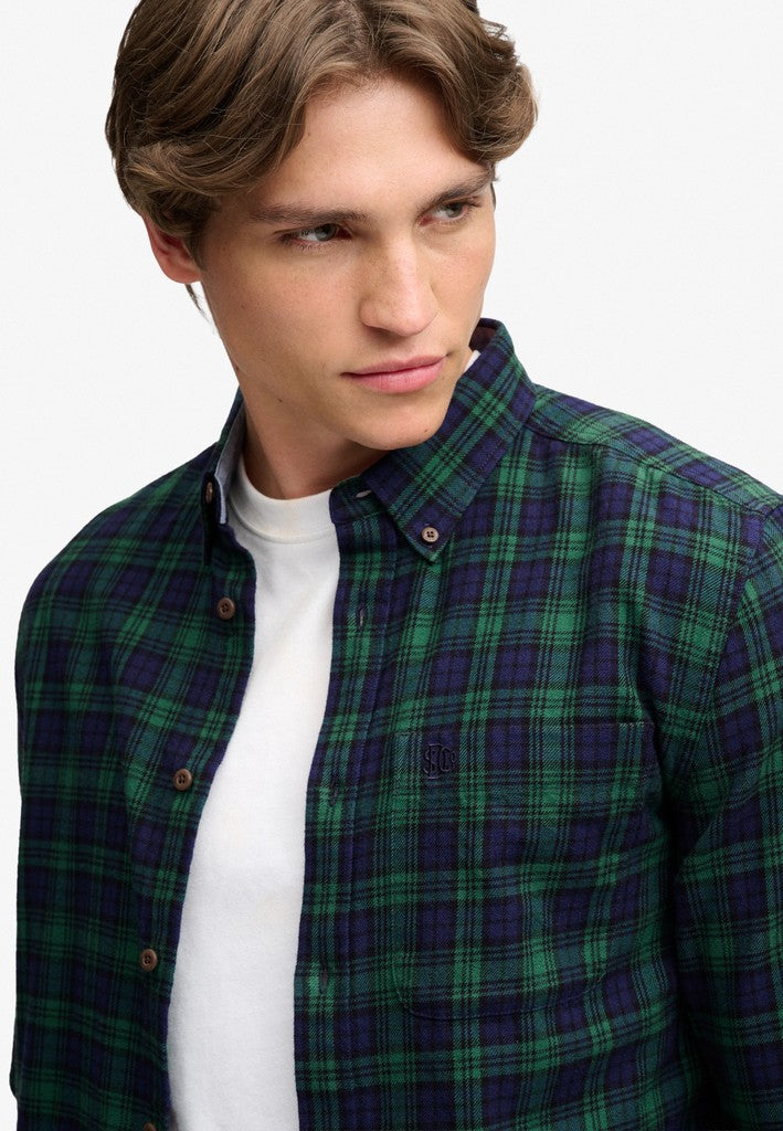 Superdry LS Cotton Lumberjack Shirt