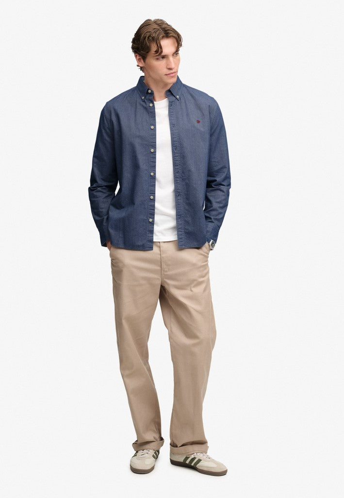 Superdry Preppy Oxford LS Shirt