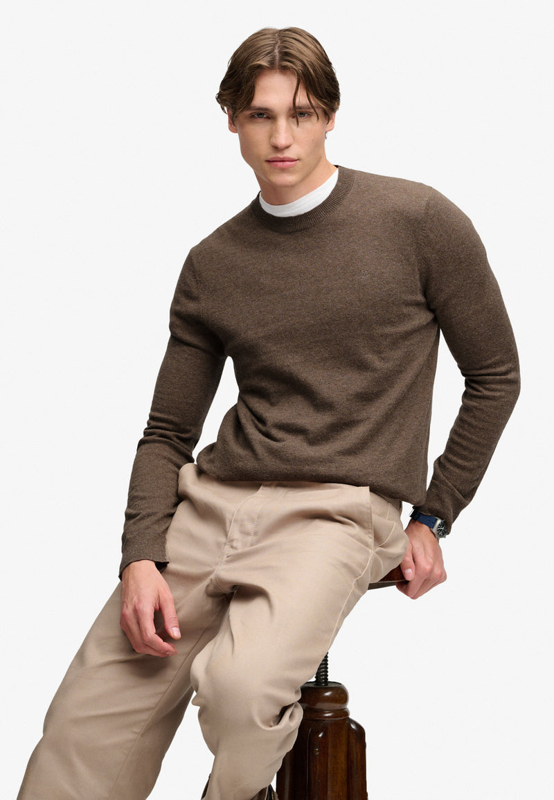 Superdry Wool Blend Crew