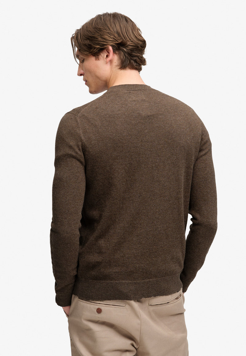 Superdry Wool Blend Crew