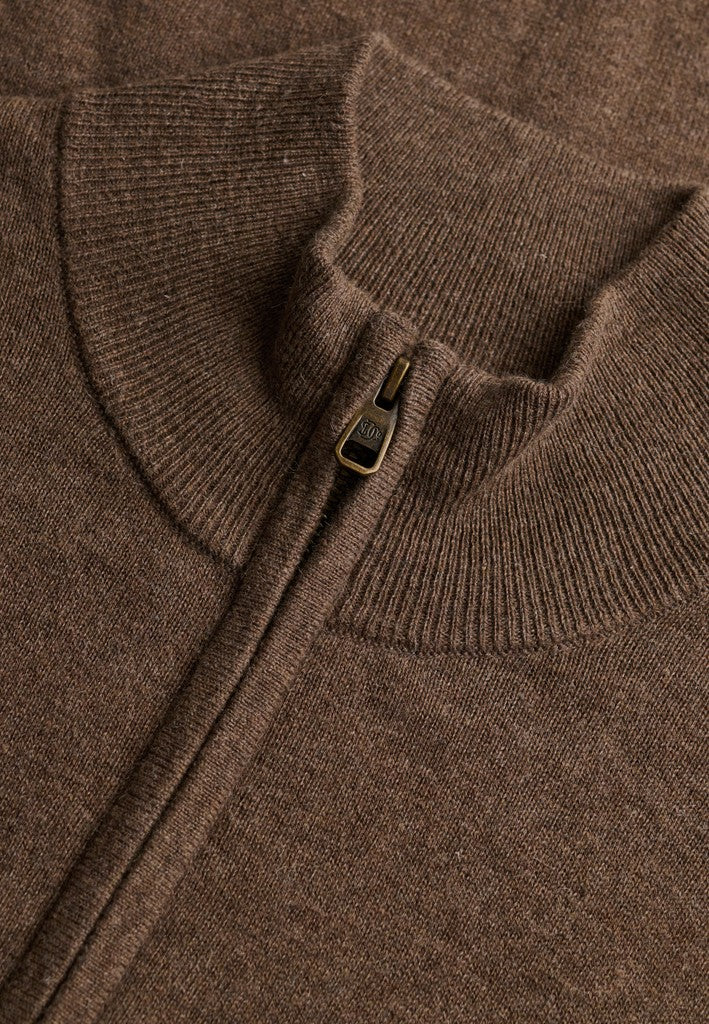 Superdry Wool Blend 1/4 Zip