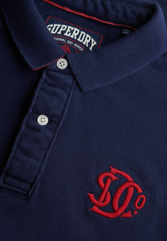 Superdry Pique Monogram Polo