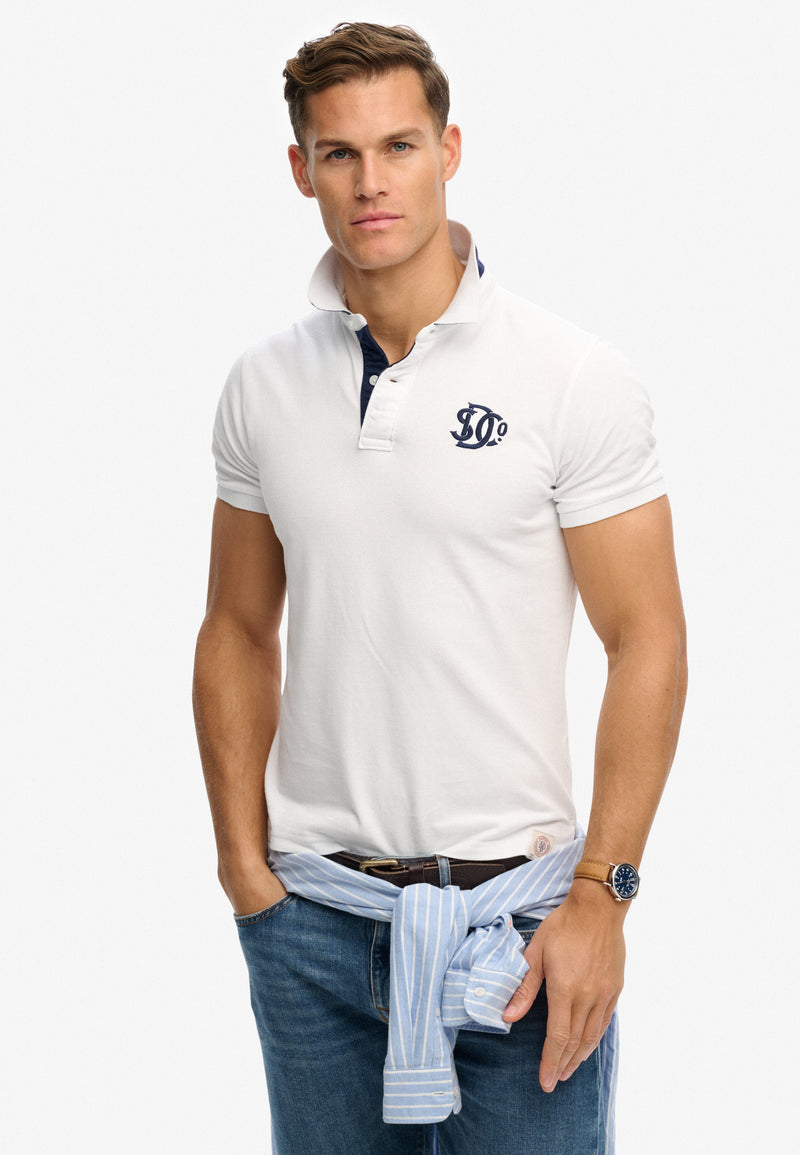 Superdry Pique Monogram Polo