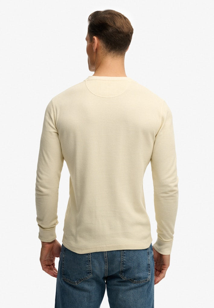 Superdry Textured Grandad Top