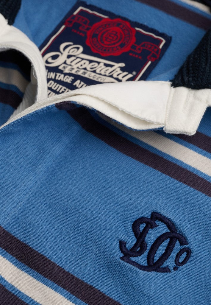 Superdry Vintage Athletic Stripe Rugby Top