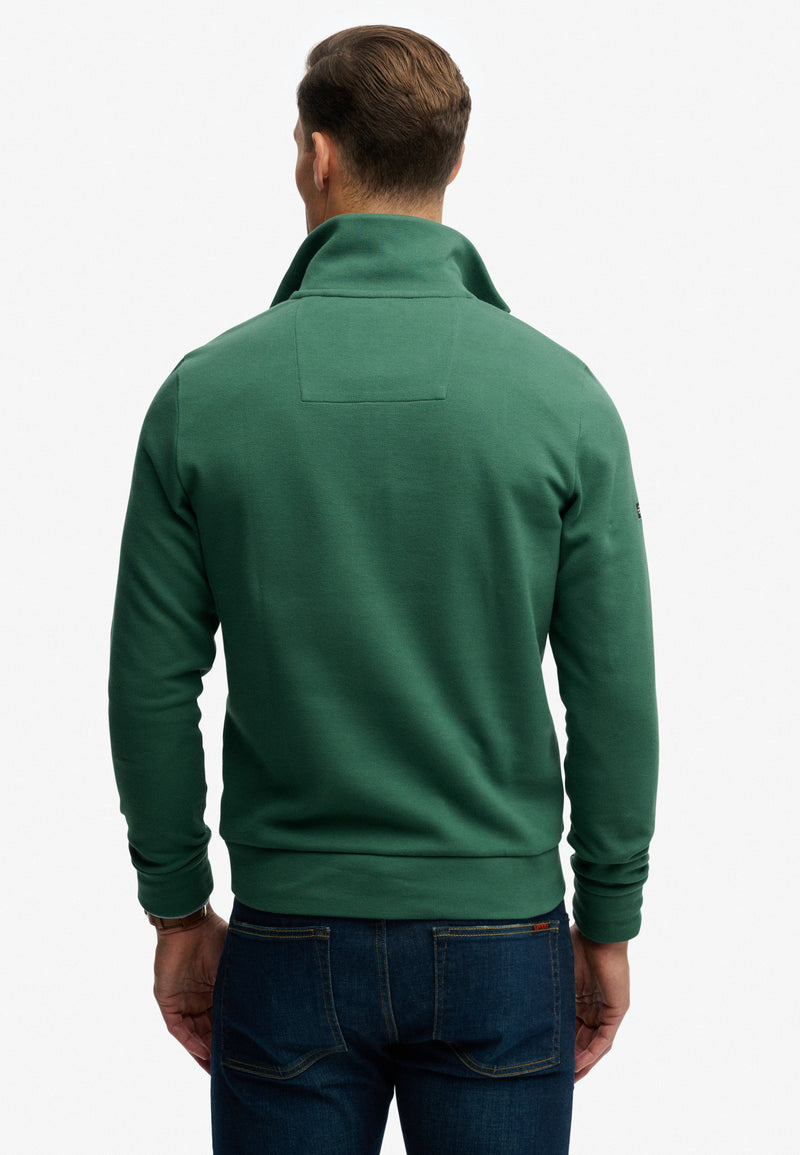 Superdry Essential Pique Half Zip Sweater