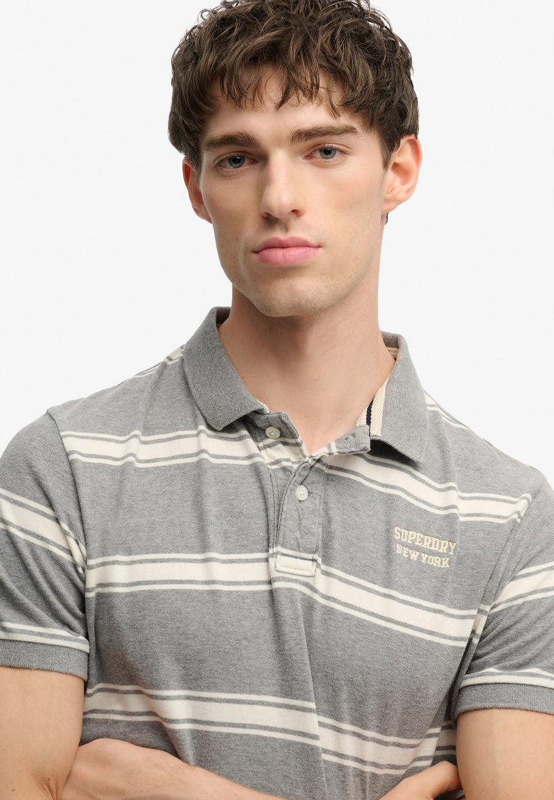 Super Vintage Stripe Jersey Polo