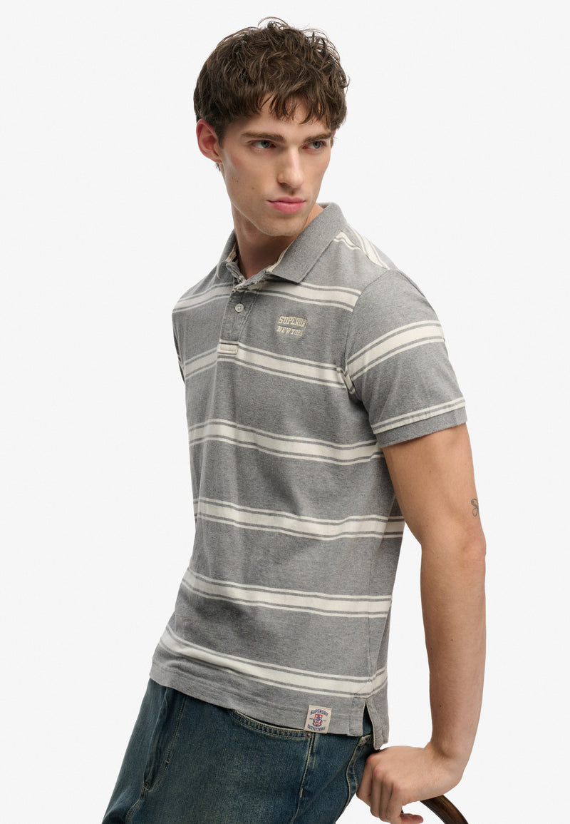 Super Vintage Stripe Jersey Polo