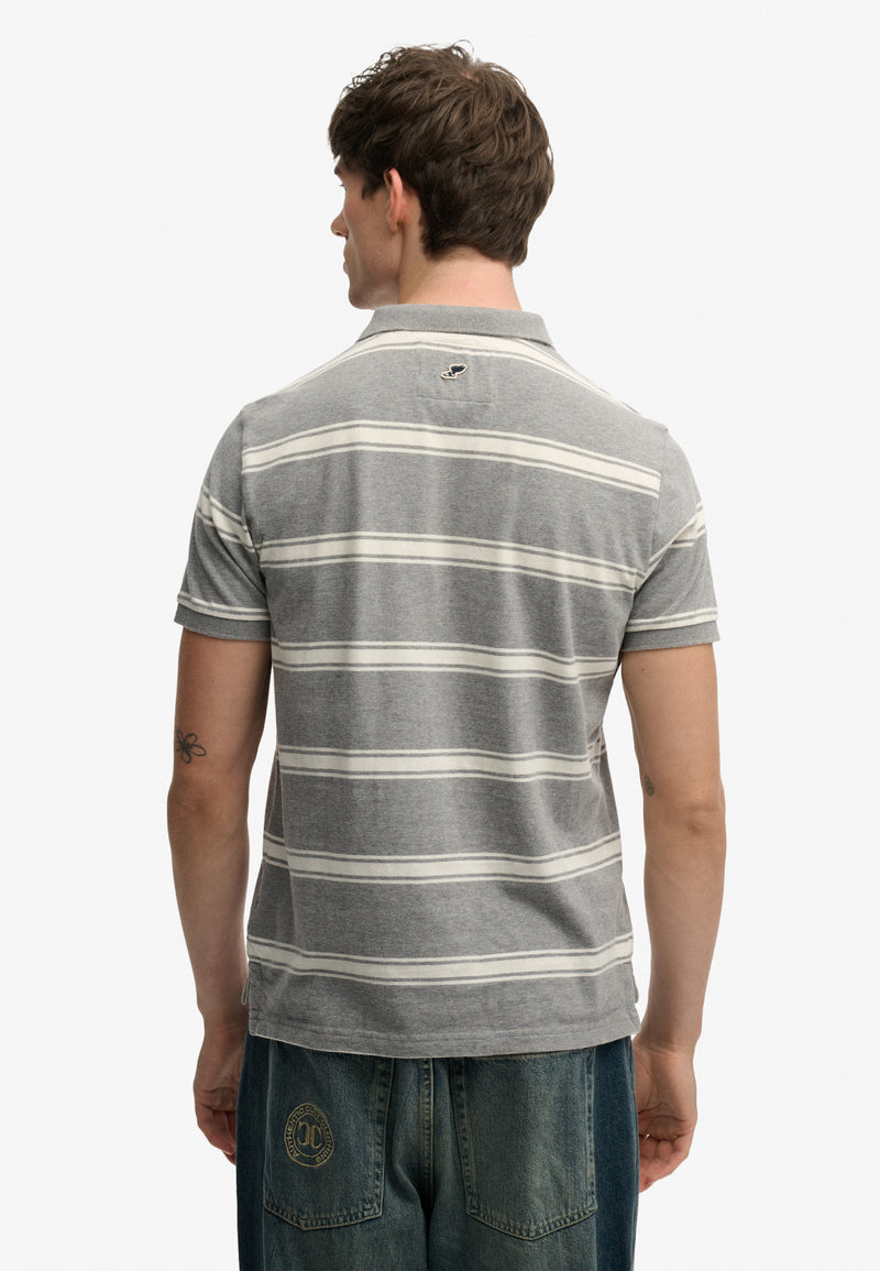 Super Vintage Stripe Jersey Polo