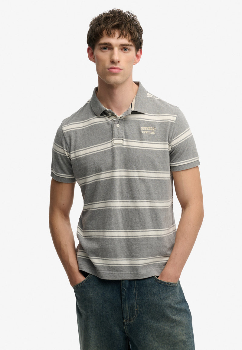 Super Vintage Stripe Jersey Polo