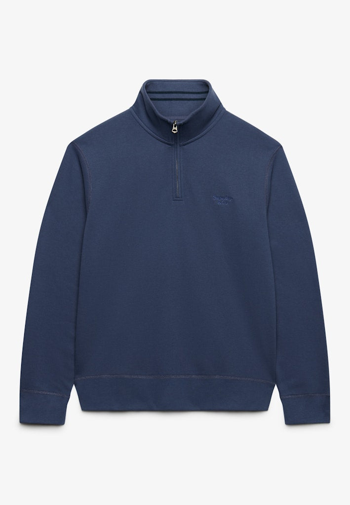 Superdry Serif Logo 1/4 Zip Sweat