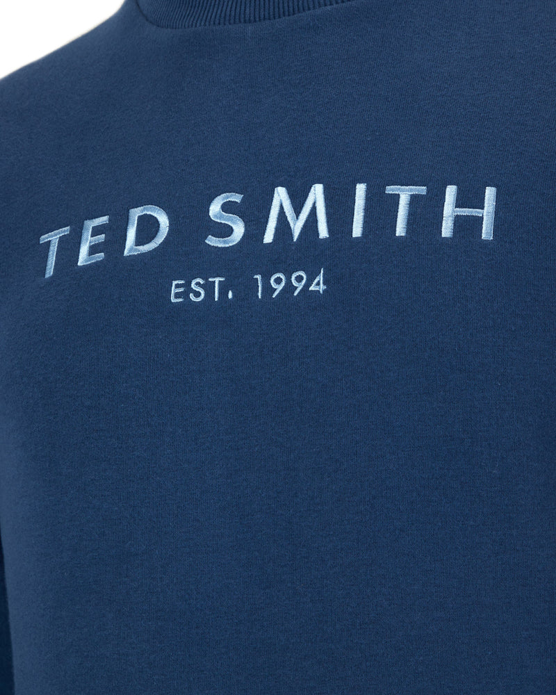 Ted Smith Waxy Crew  Sweater