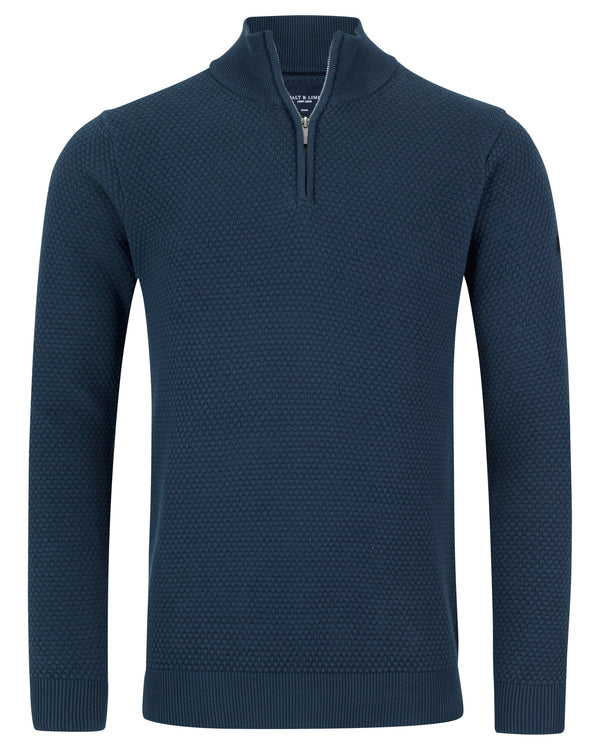 Salt & Lime Luke 1/4 Zip Knit