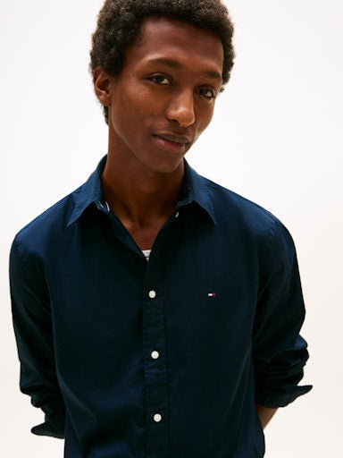 Tommy Hilfiger Flex Poplin Solid Shirt
