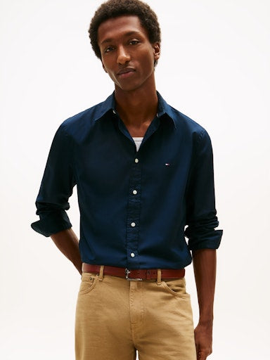 Tommy Hilfiger Flex Poplin Solid Shirt