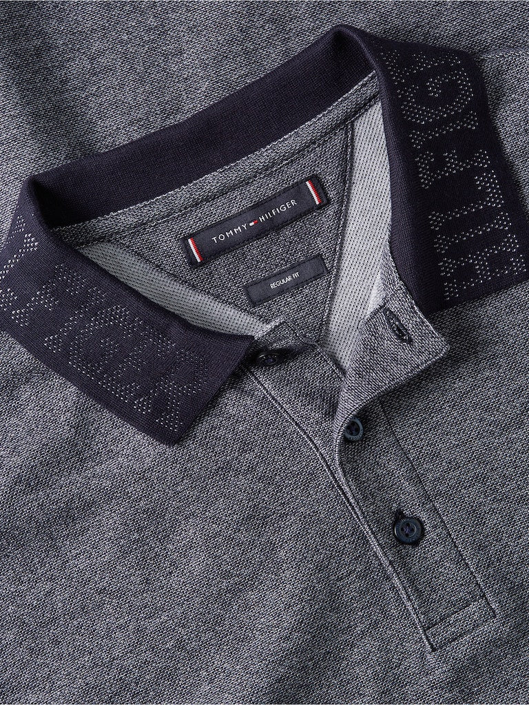 Tommy Hilfiger Monotype Two Tone Polo