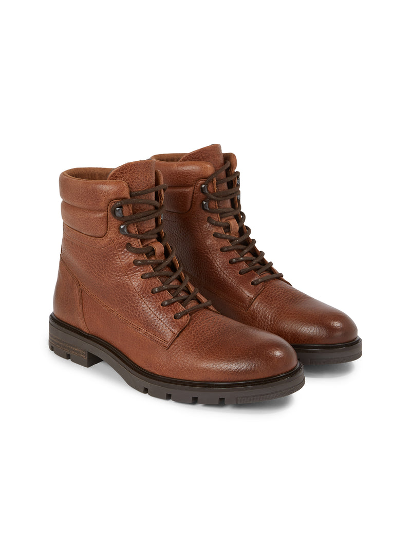 Tommy Hilfiger Warm Padded Leather Boot