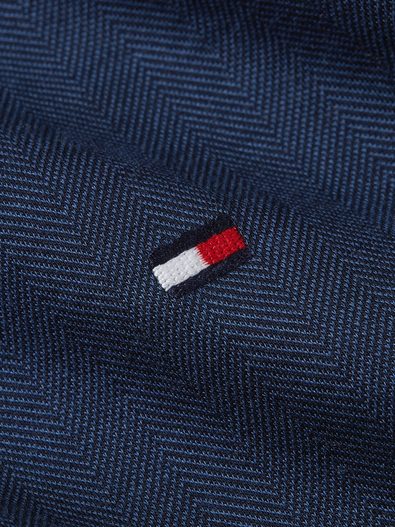 Tommy Hilfiger Two Tone Jacquard Polo