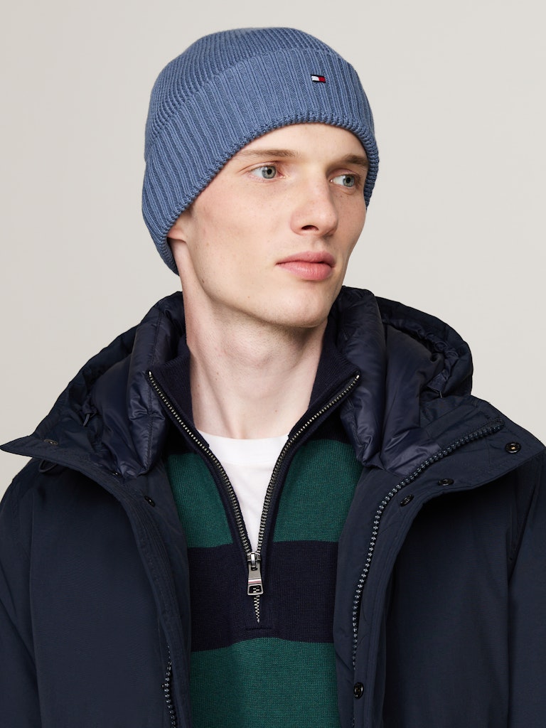 Tommy Hilfiger Flag Pima Cotton Beanie