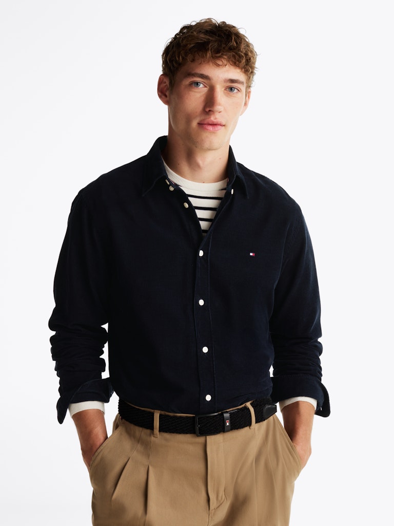 Tommy Hilfiger Solid Corduroy shirt