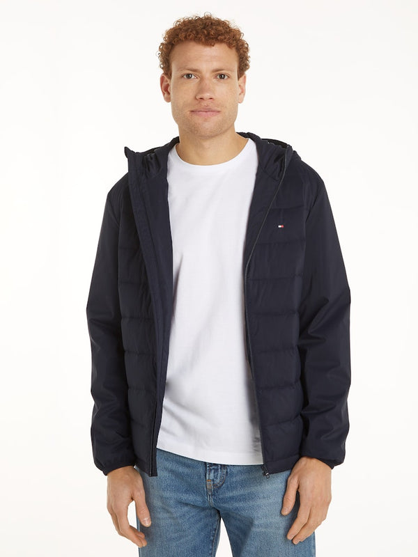 Tommy Hilfiger Mix Quilted Hooded Jacket