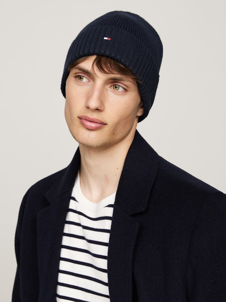 Tommy Hilfiger Flag Pima Cotton Beanie