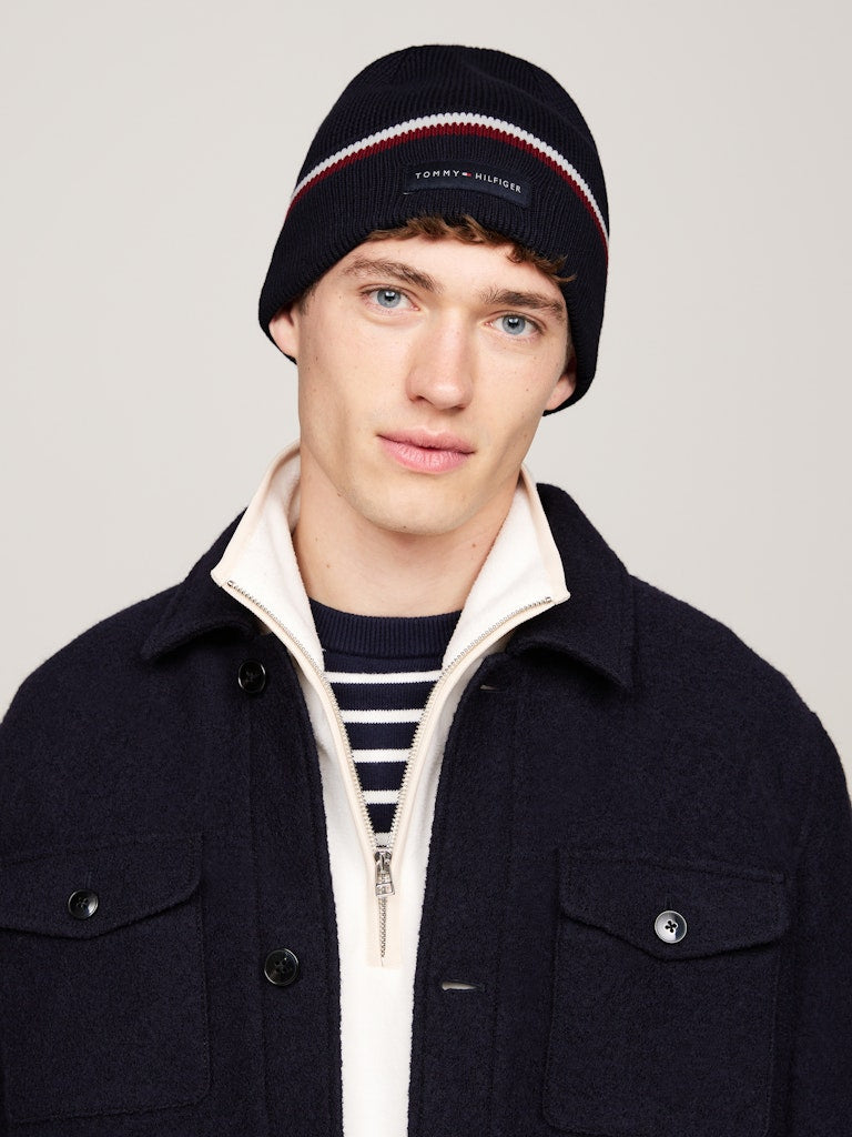 Tommy Hilfiger Love Solid Stripe Beanie