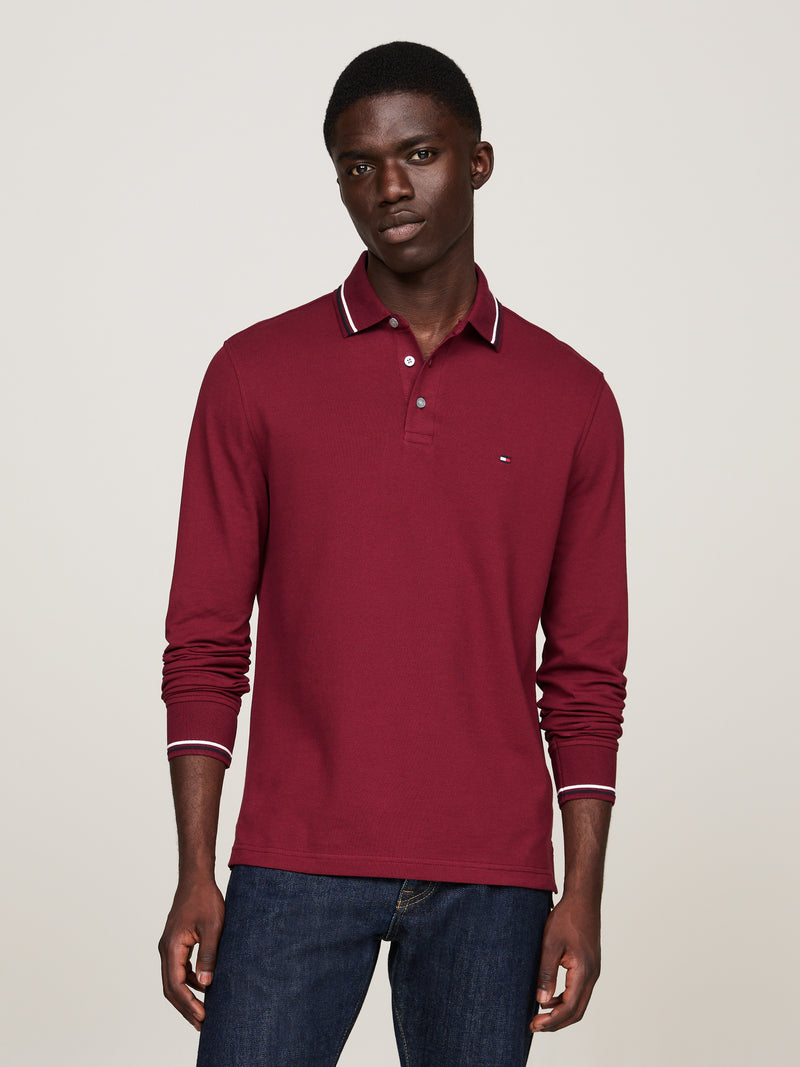 Tommy Hilfiger L/S Tipped Slim Polo