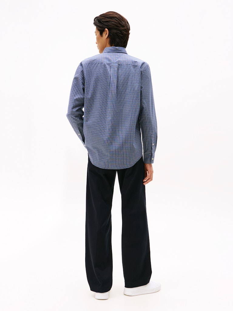 Tommy Hilfiger Flex Poplin Check Shirt