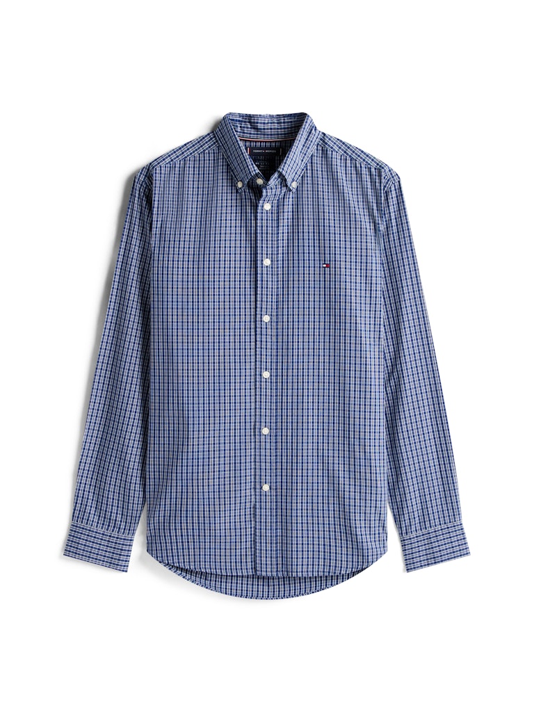 Tommy Hilfiger Flex Poplin Check Shirt