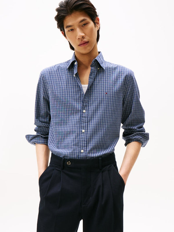 Tommy Hilfiger Flex Poplin Check Shirt