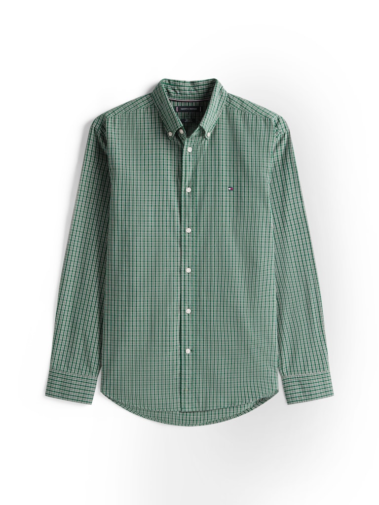 Tommy Hilfiger Flex Poplin Check Shirt