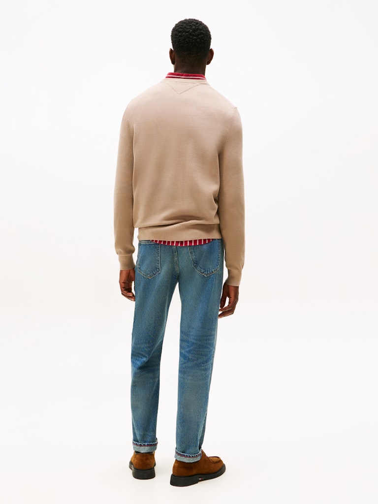 Tommy Hilfiger Structure Crew Neck Knit