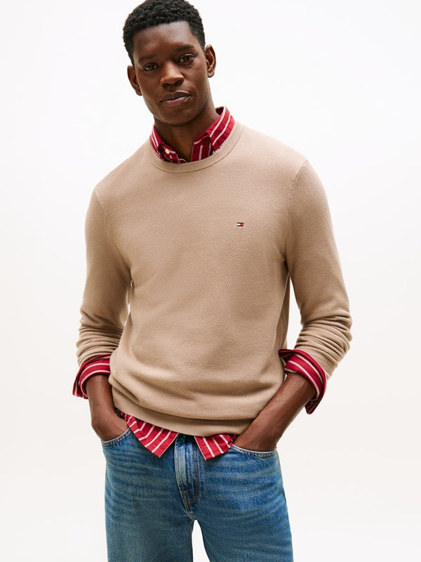 Tommy Hilfiger Structure Crew Neck Knit