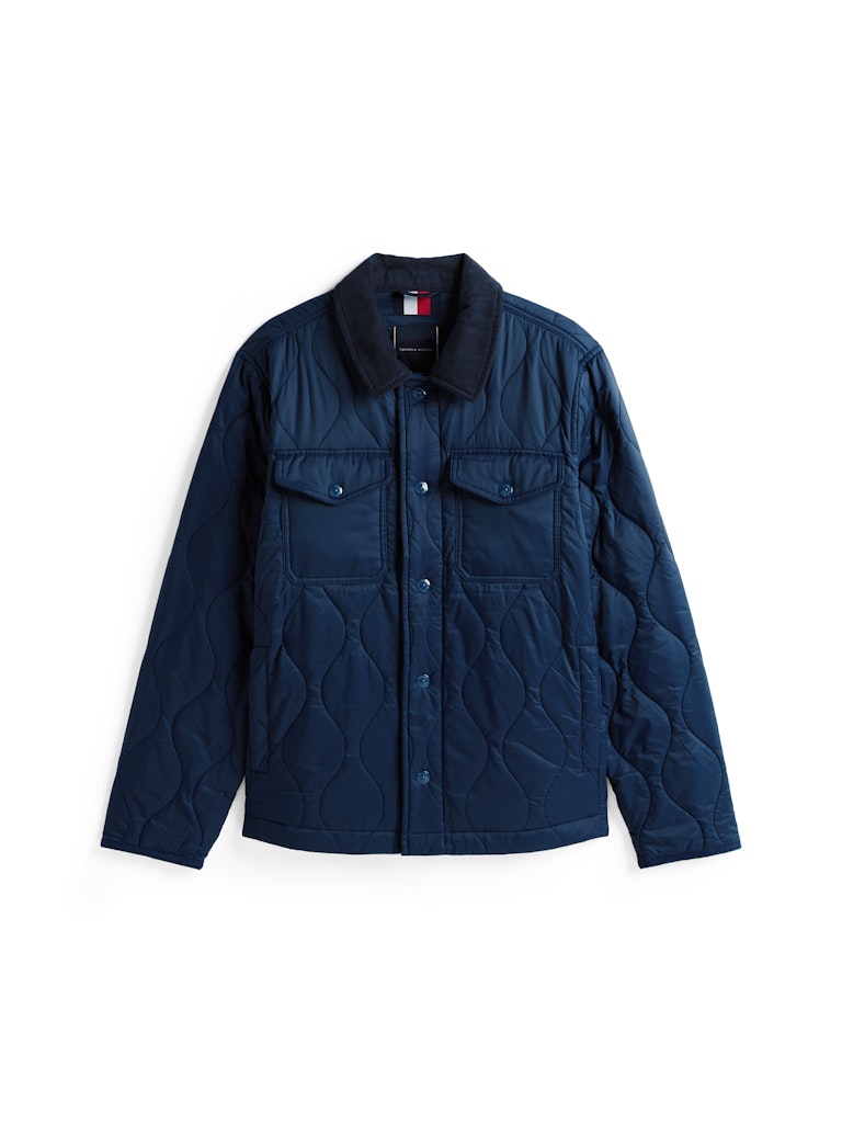 Tommy Hilfiger Mid Onion Quilted Shirt Jacket