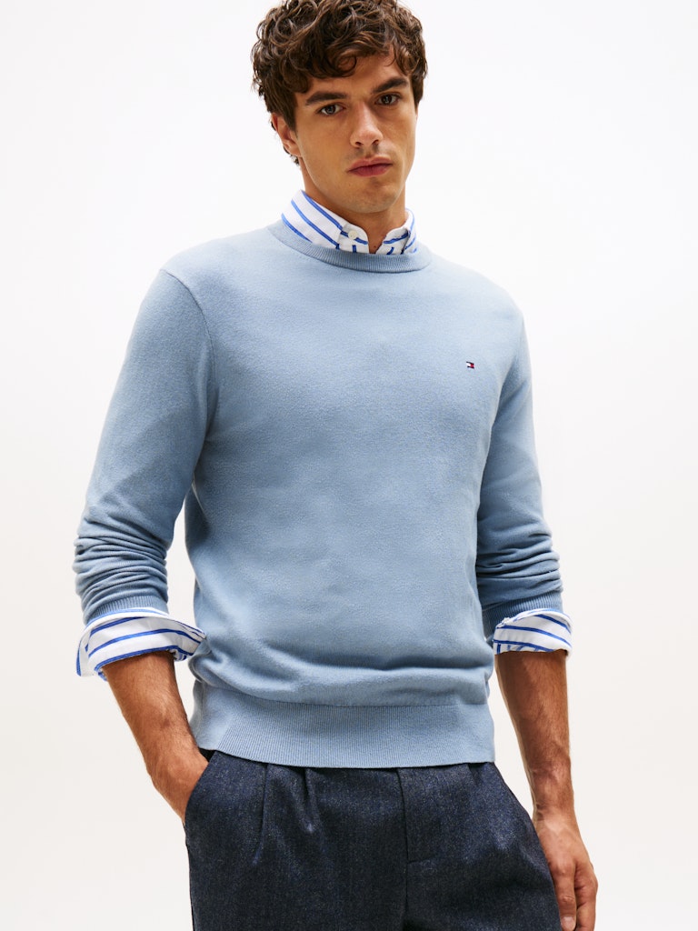 Tommy Hilfiger Cotton Cashmere Crew Neck