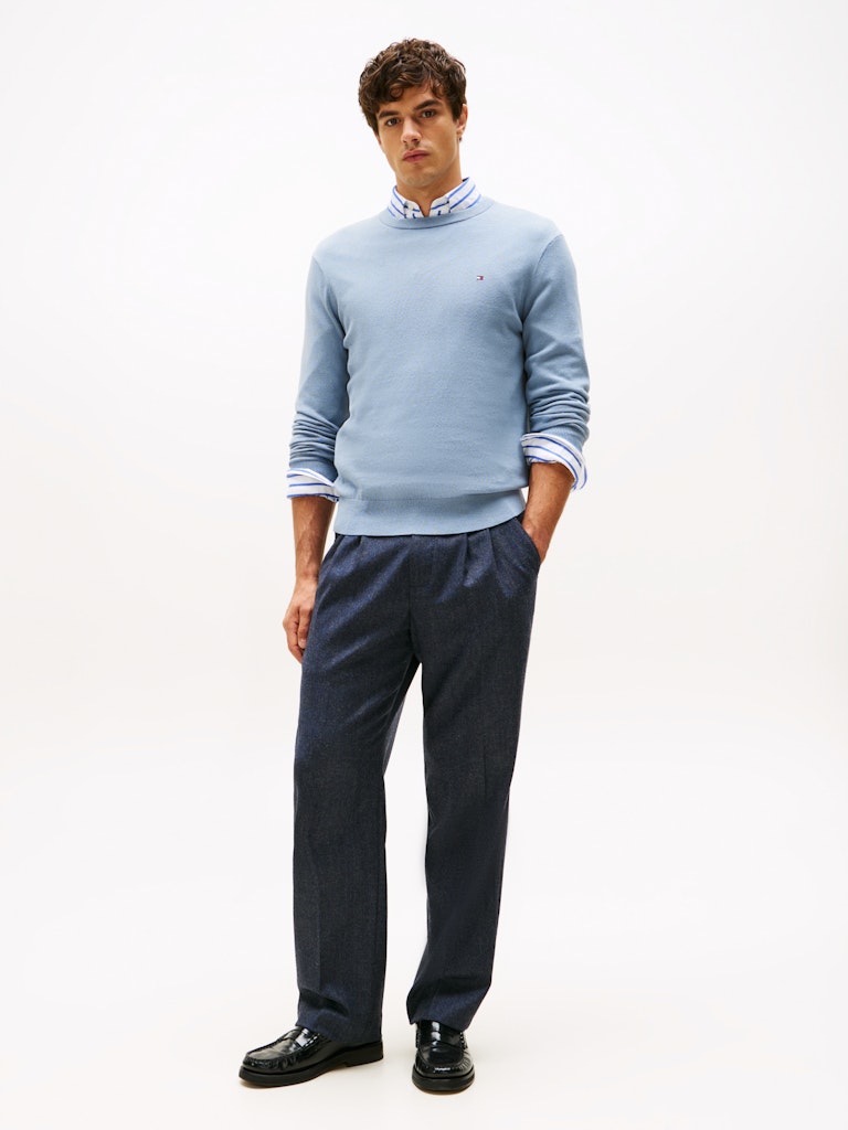 Tommy Hilfiger Cotton Cashmere Crew Neck