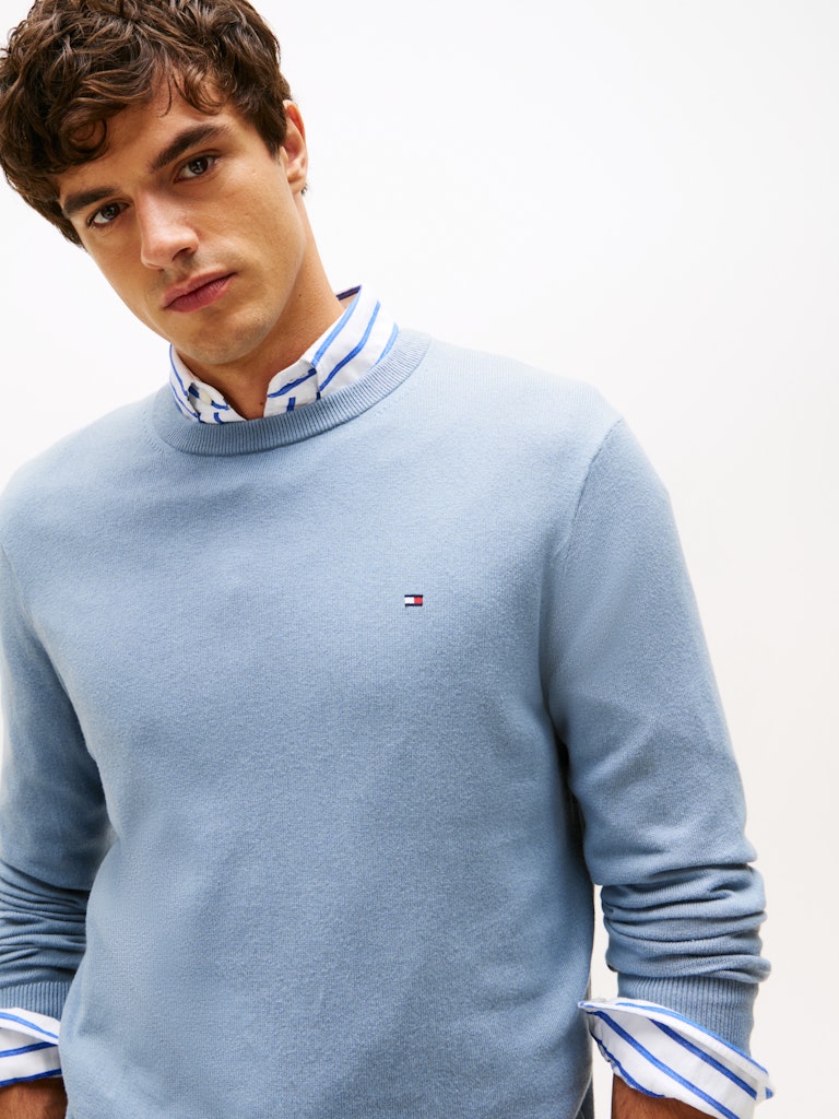 Tommy Hilfiger Cotton Cashmere Crew Neck