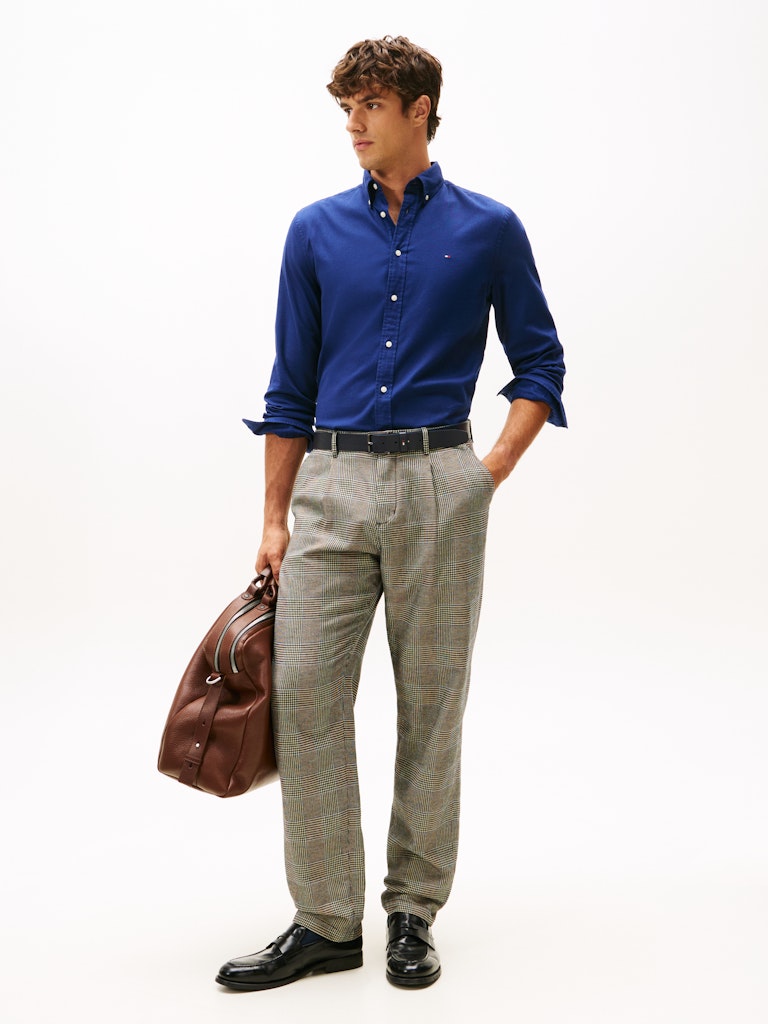 Tommy Hilfiger Flex Flannel Solid Shirt