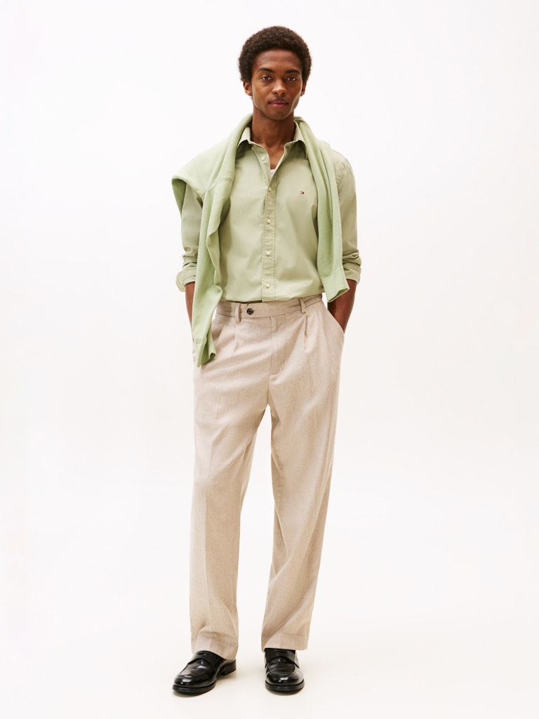 Tommy Hilfiger Flex Poplin Solid Shirt