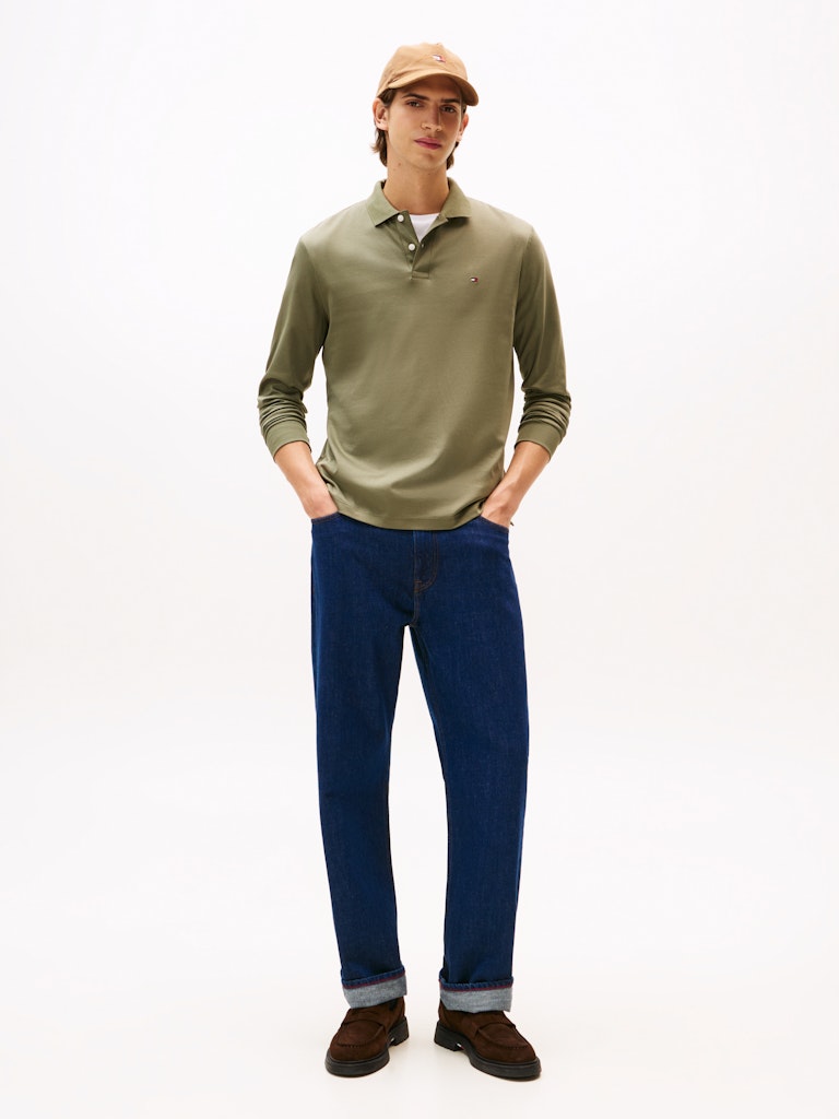 Tommy Hilfiger Liquid Cotton L/S Polo Shirt