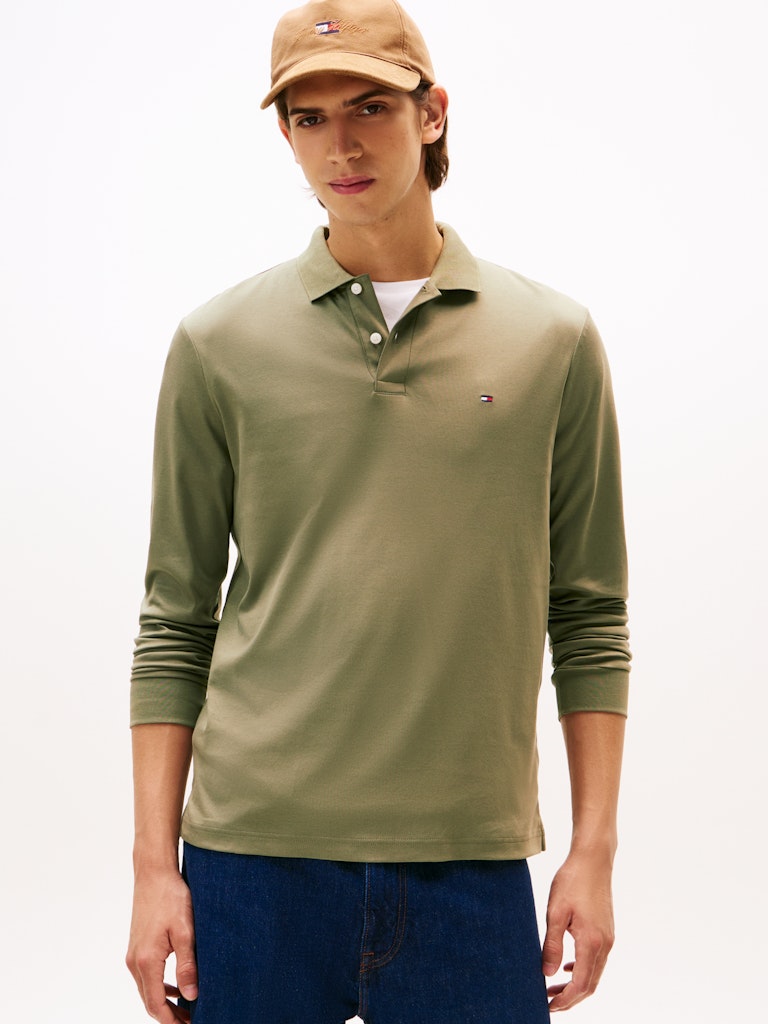 Tommy Hilfiger Liquid Cotton L/S Polo Shirt