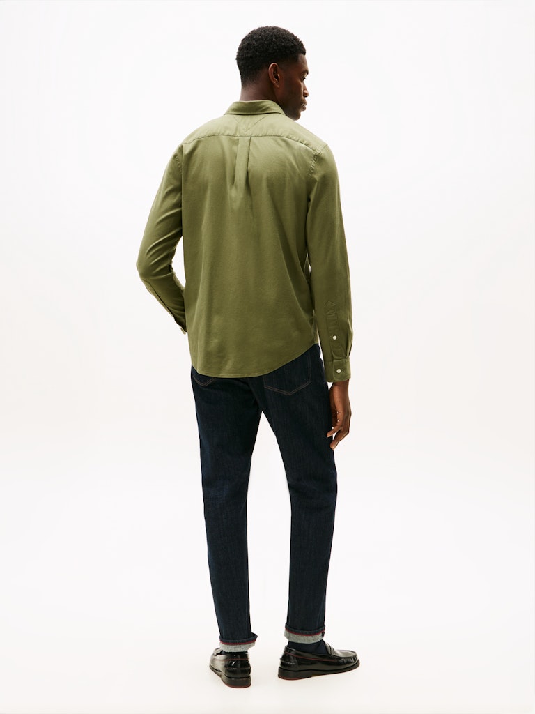 Tommy Hilfiger Flex Flannel Solid Shirt