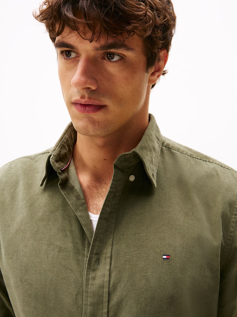 Tommy Hilfiger Solid Corduroy RF Shirt