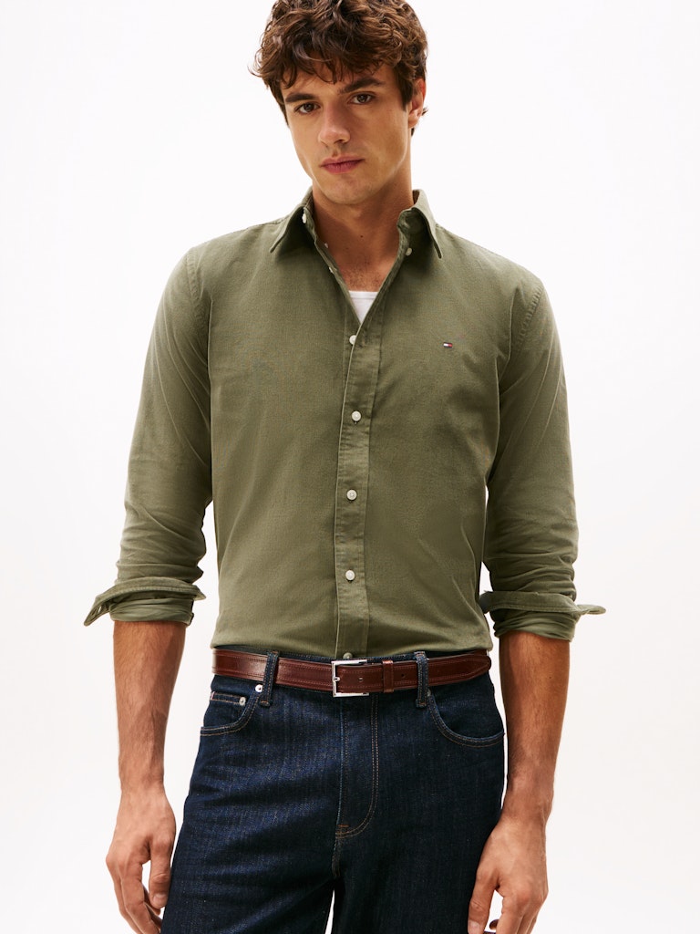 Tommy Hilfiger Solid Corduroy RF Shirt