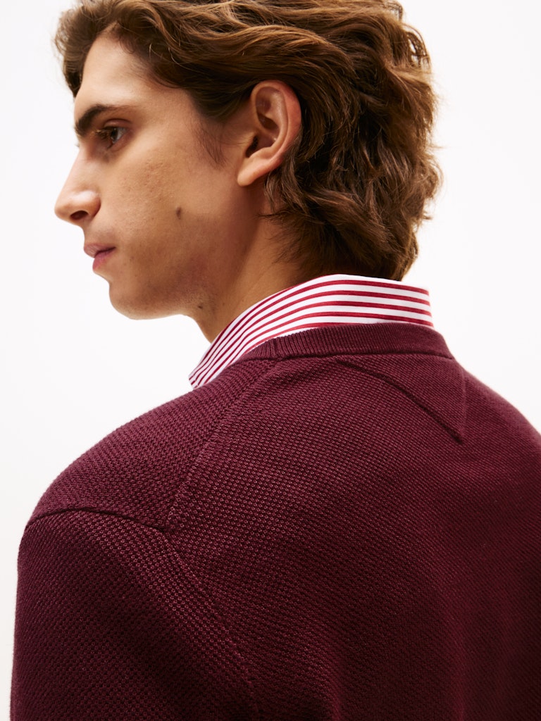 Tommy Hilfiger Structure Crew Neck Knit